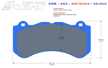 Cobalt Corvette C7 Z07 Z07 Carbon Ceramic Brakes w/ Iron Disc (Front) Image